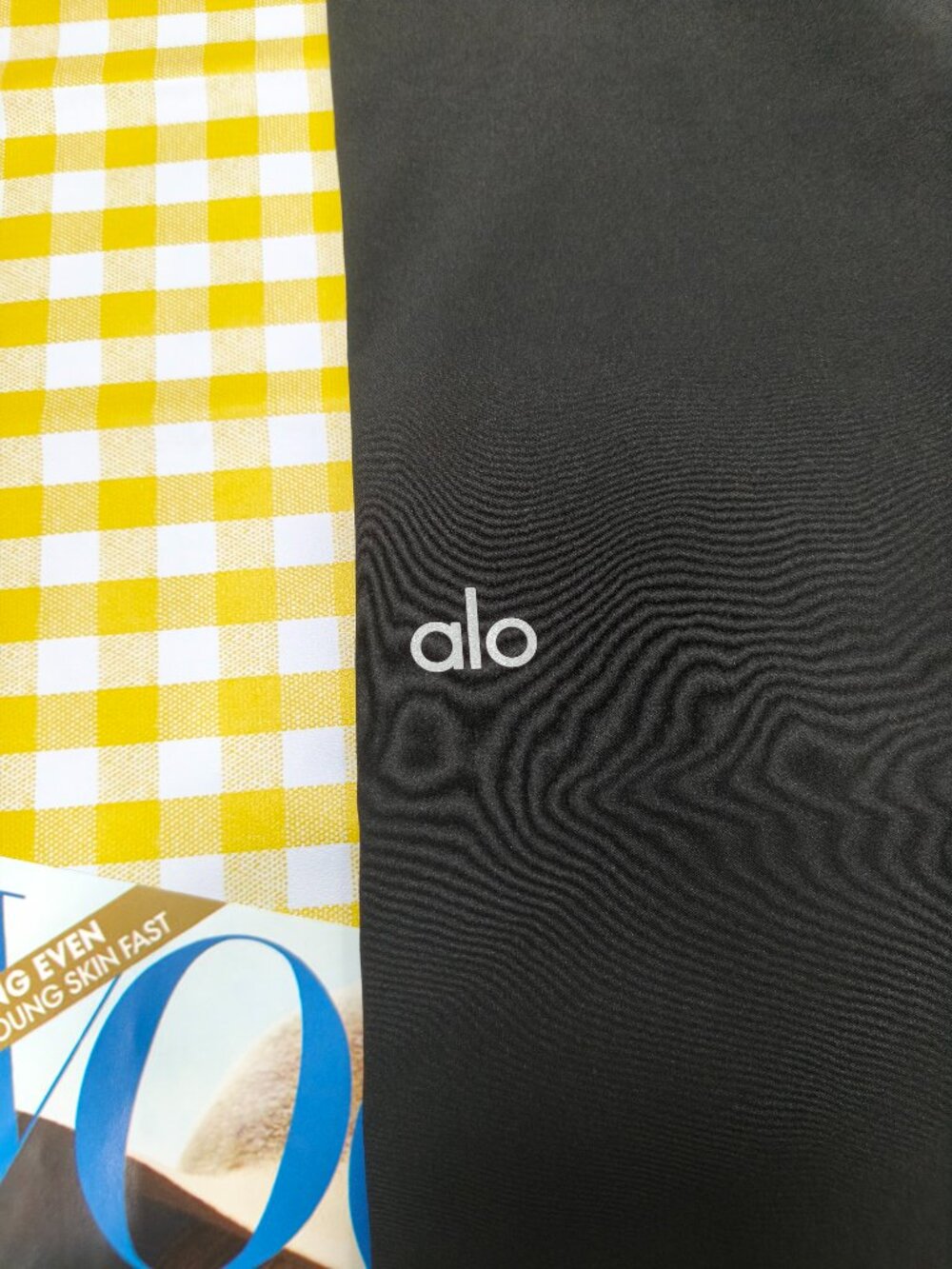 Alo Yoga💎Loose Straight Leg Trouser Black (Regular) 30" Inseam🚀 - Picture 5 of 8
